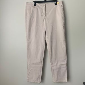 J. Jill Live in chino Pants Women's  Mid Rise Beige